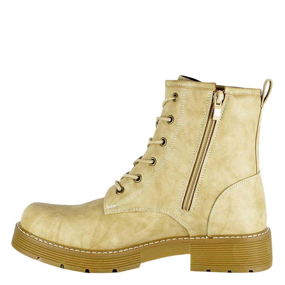 Botín Misuri Beige Takones-2