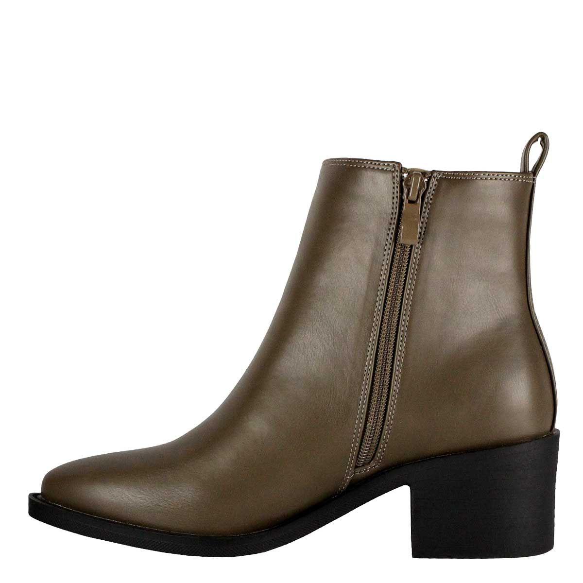 Botín Valentino Taupe Takones-2
