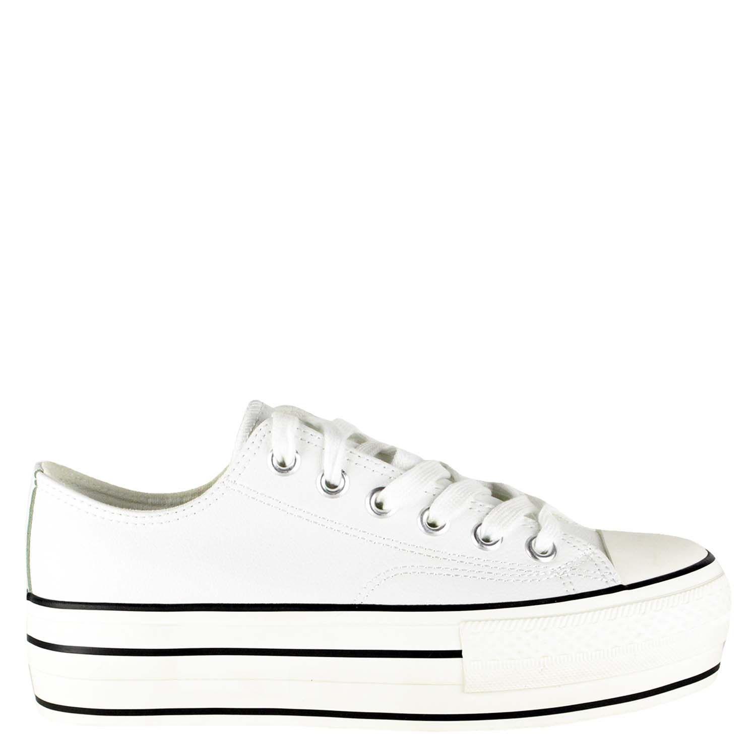 Zapatilla Atenas Blanca Ecocuero Takones-0