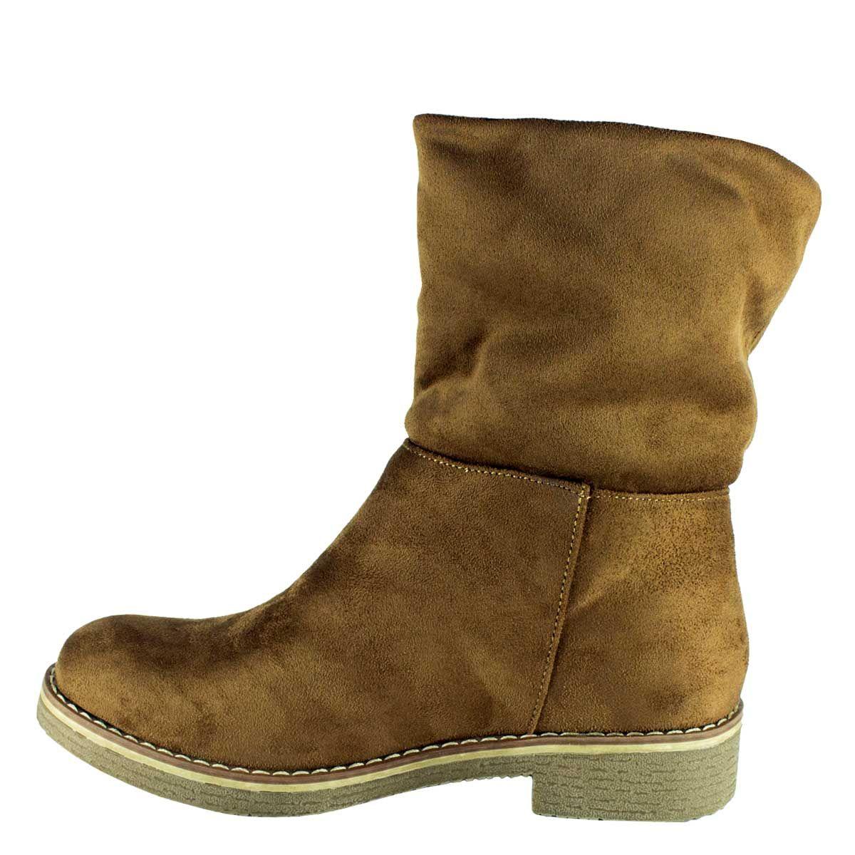 Botín Fazio Camel Takones -2