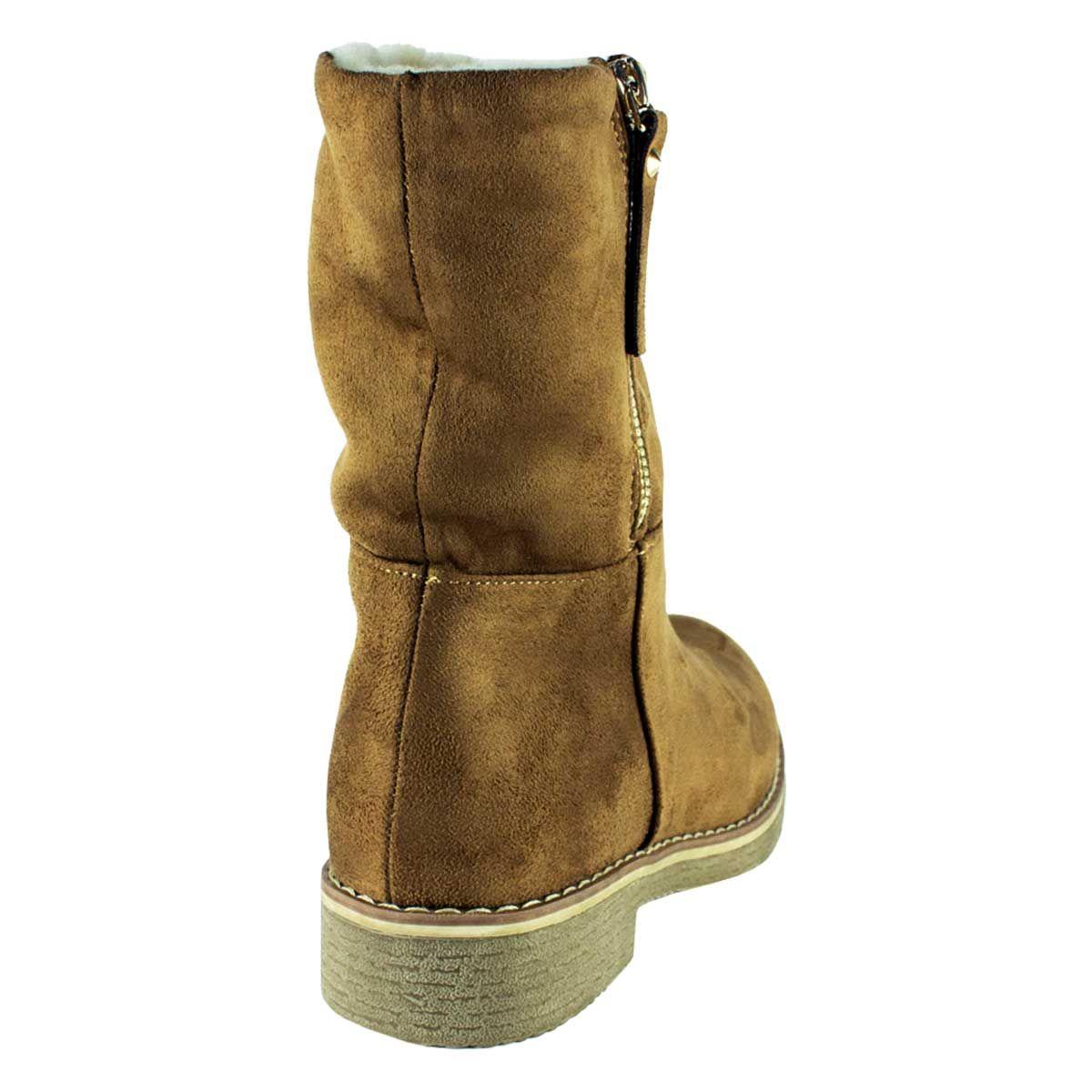 Botín Fazio Camel Takones -3