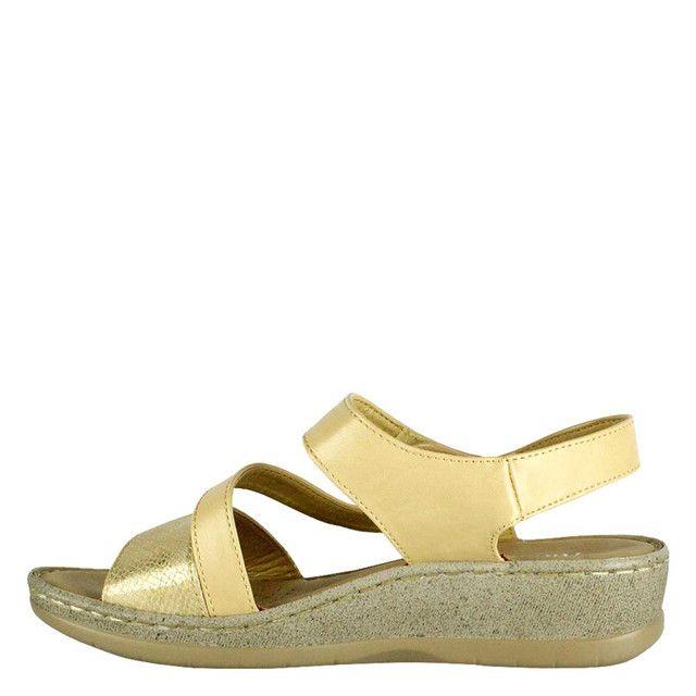 Sandalia Justina Beige Takones-2