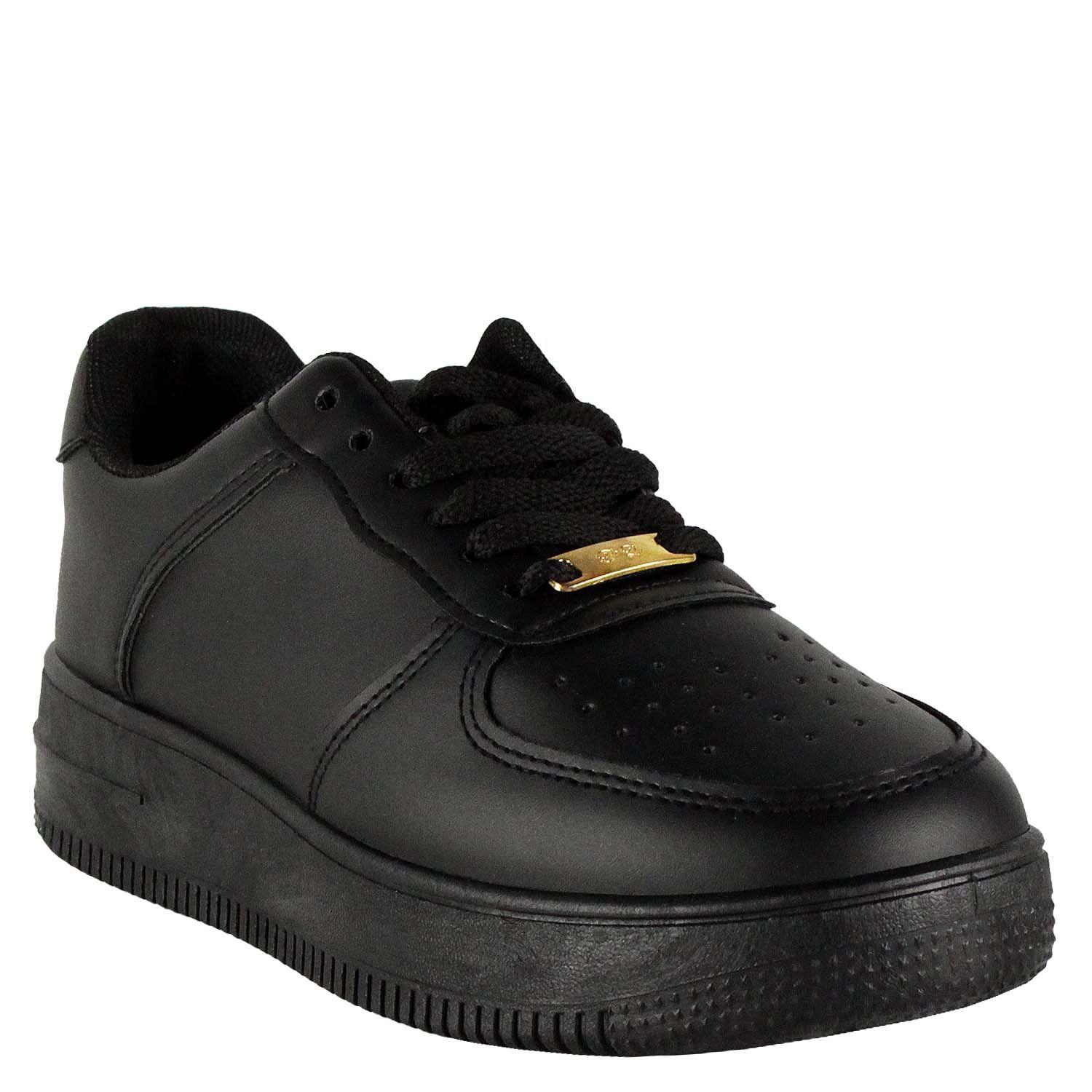 Zapatilla London Negra Takones-1