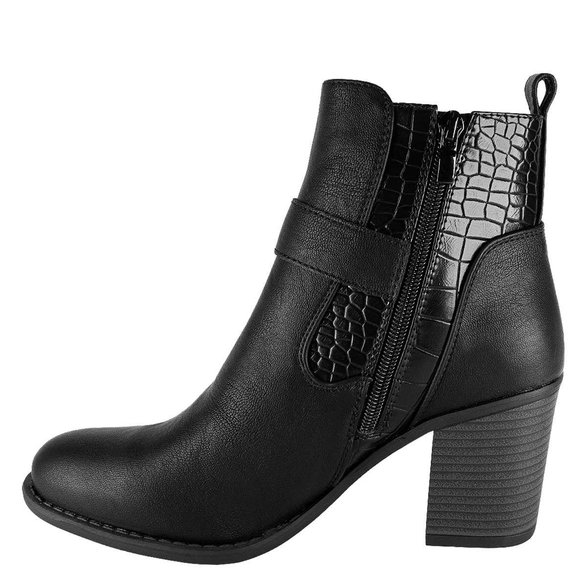 Botín Cairo Negro Takones-2