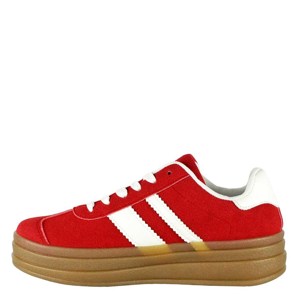 Zapatilla Jersey Roja Takones-2
