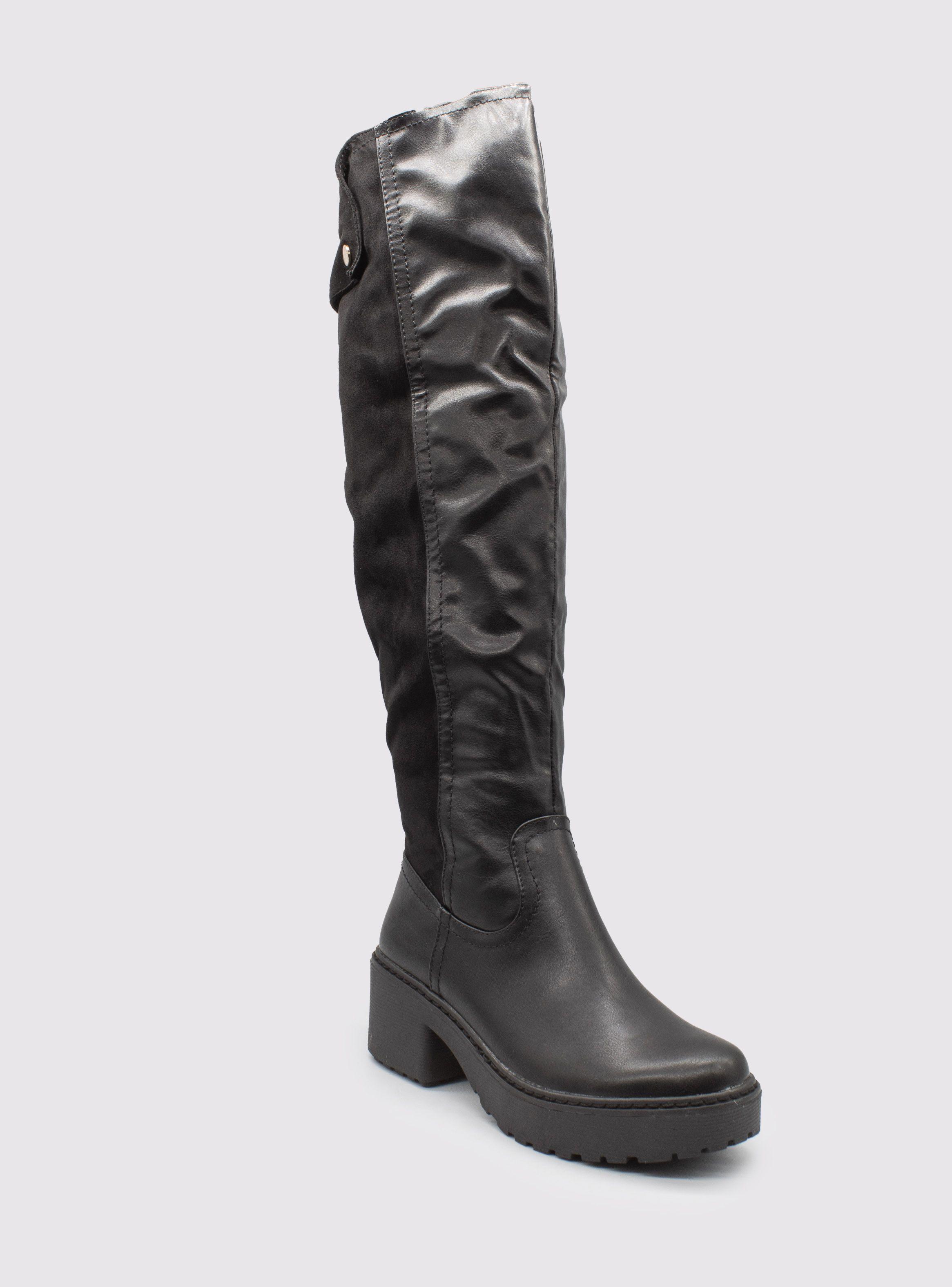 Bota New Walk Mixta Negra-0
