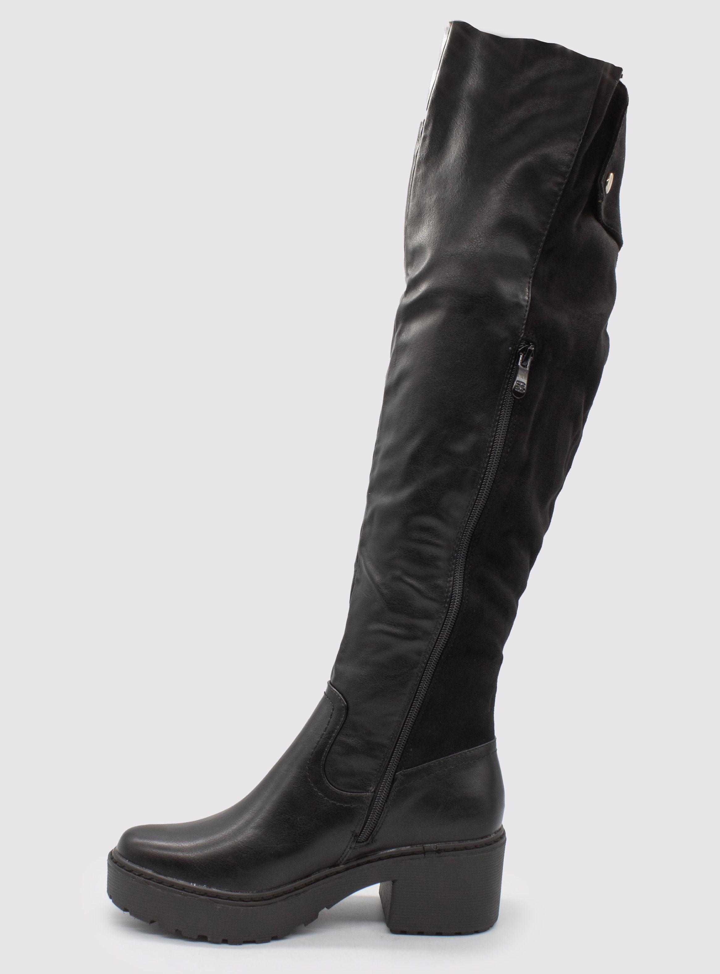 Bota New Walk Mixta Negra-2