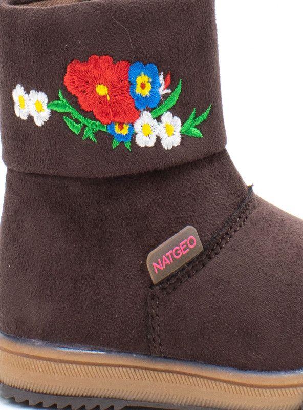 BOTIN NIÑA NATGEO 170016-50 ( 20-27)  | Cafe |-4