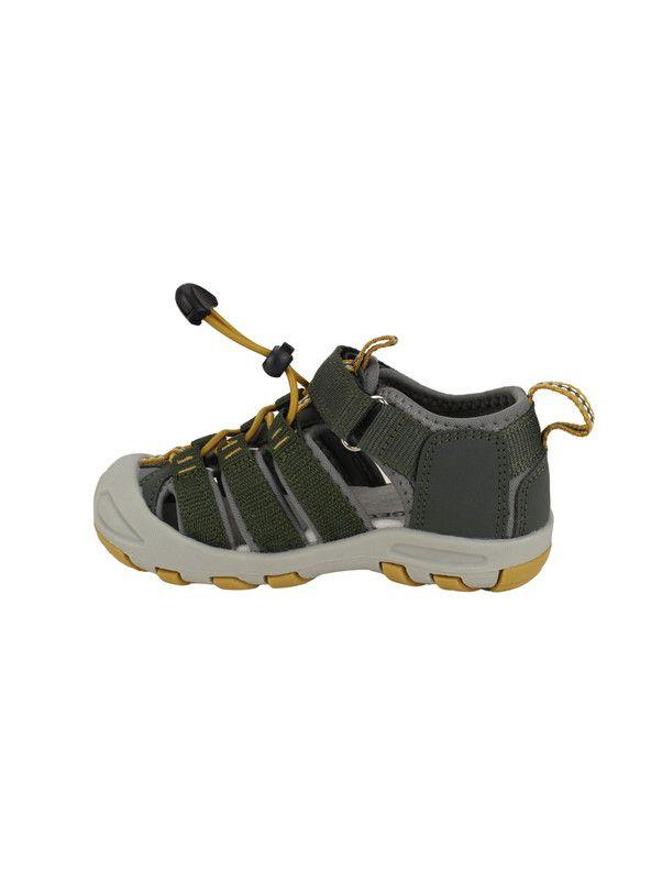 Sandalia Nat Geo Kids Outdoor Infantil Verde Petróleo-2