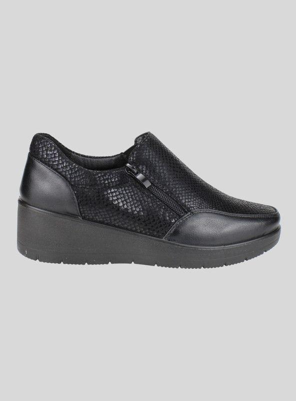 Zapato New Walk Dublín Confort Negro-0