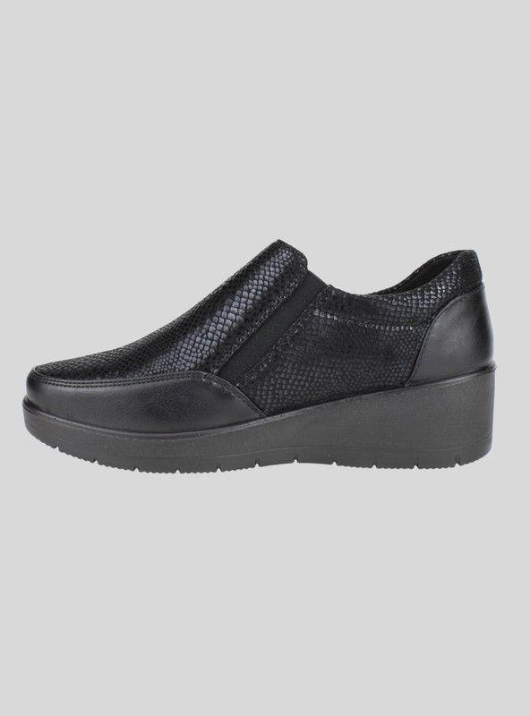 Zapato New Walk Dublín Confort Negro-2