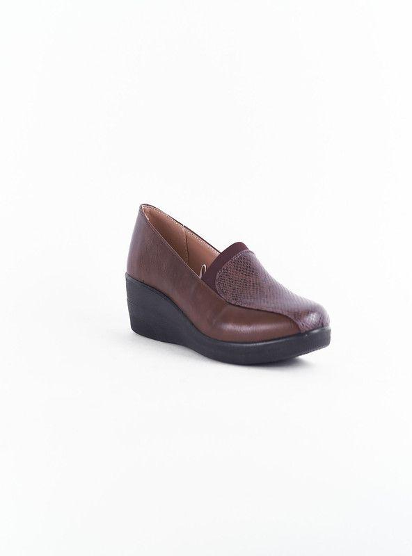 ZAPATO CONFORT MUJER  A51F2005-40  | Cafe |-0
