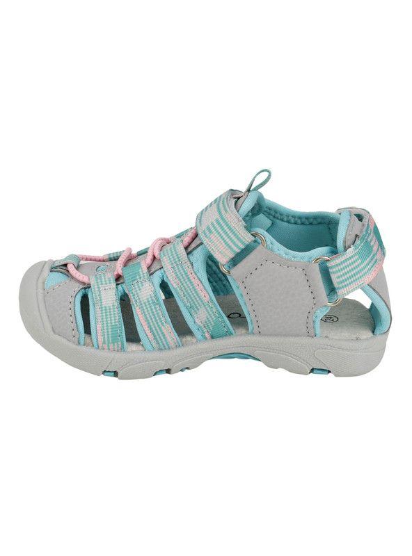Sandalia Nat Geo Kids Outdoor Turquesa-2
