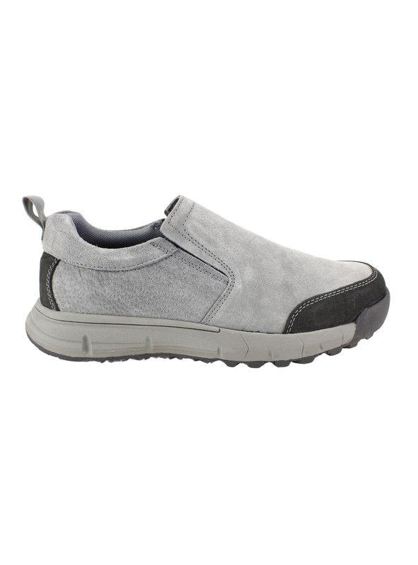Zapatilla Nat Geo Slip On Cuero Gris-0