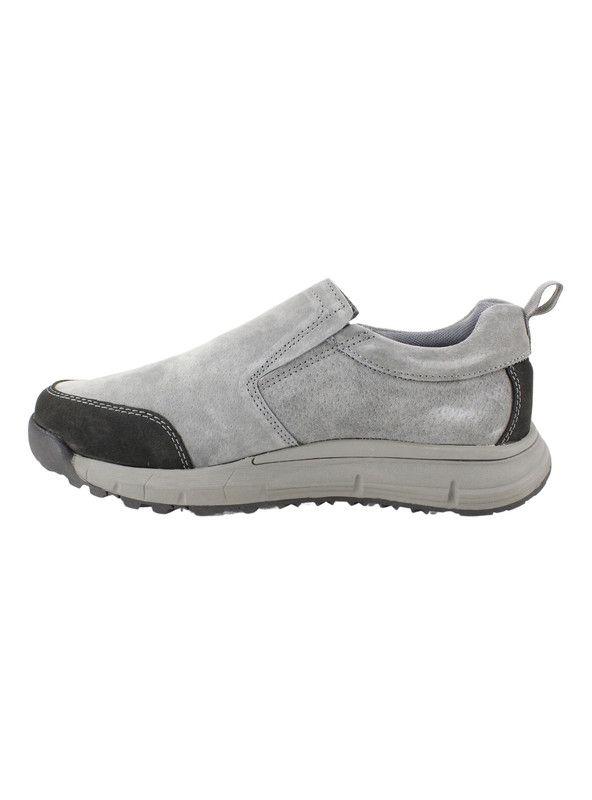 Zapatilla Nat Geo Slip On Cuero Gris-2