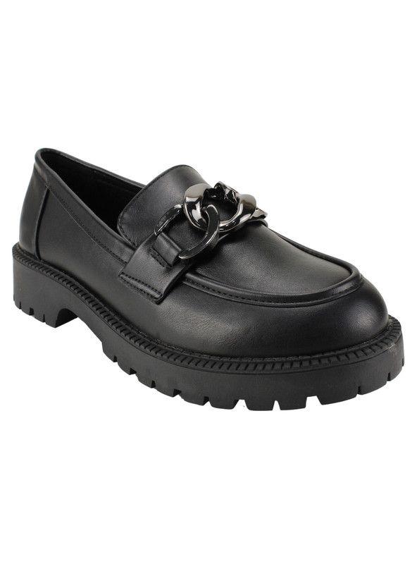Mocasín New Walk Argollas Negro-1