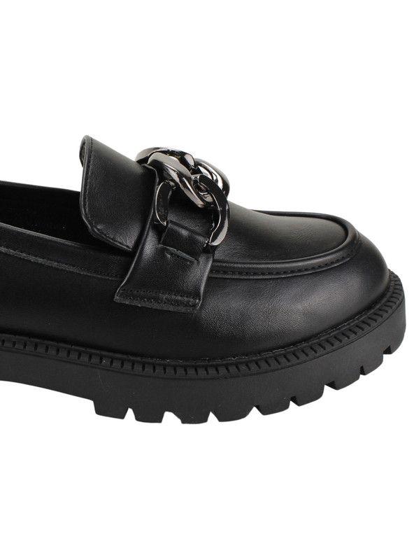 Mocasín New Walk Argollas Negro-3