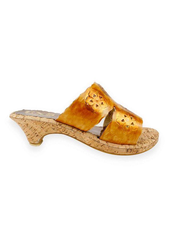 Sandalia Exs Cintas Cuero Camel-0