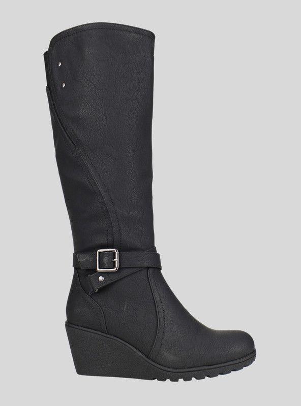 Bota New Walk Texturas Negra-0