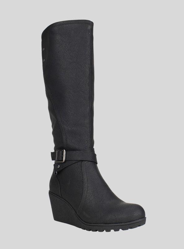 Bota New Walk Texturas Negra-1