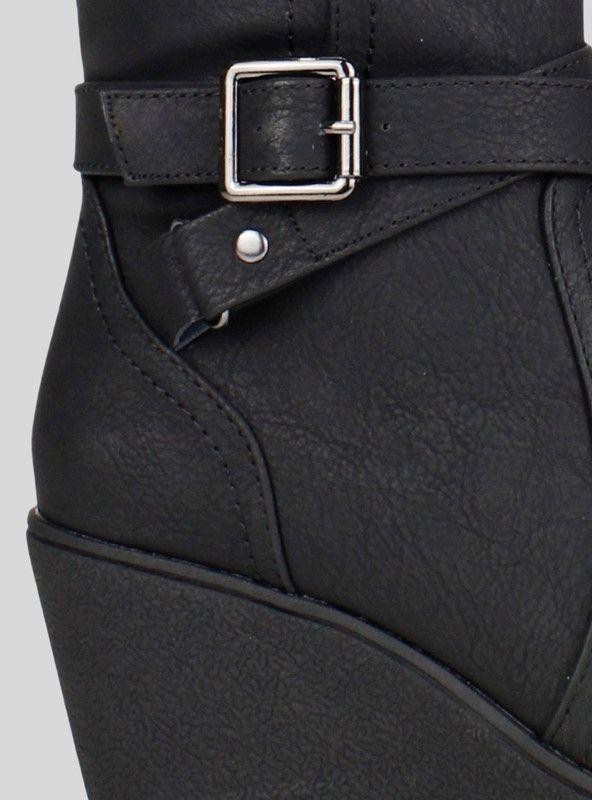 Bota New Walk Texturas Negra-3