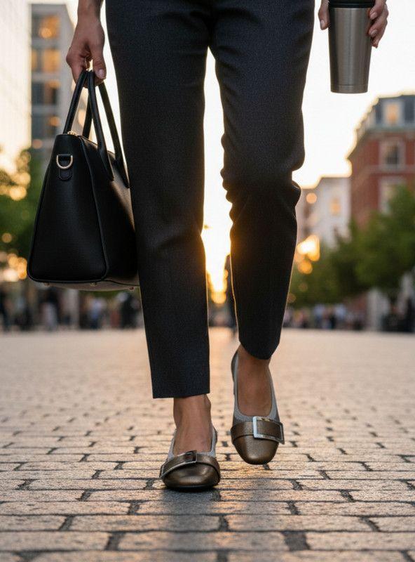 Zapato Agua de Coco Bitono Plateado-1