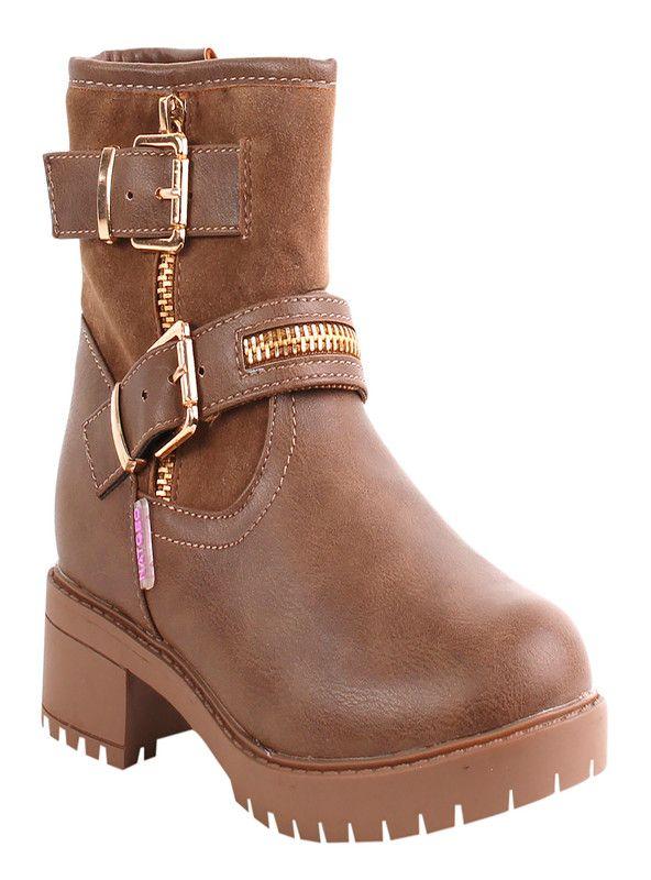 BOTIN NIÑA NATGEO 198-051-TA  ( 28-35 )  | Taupe |-0