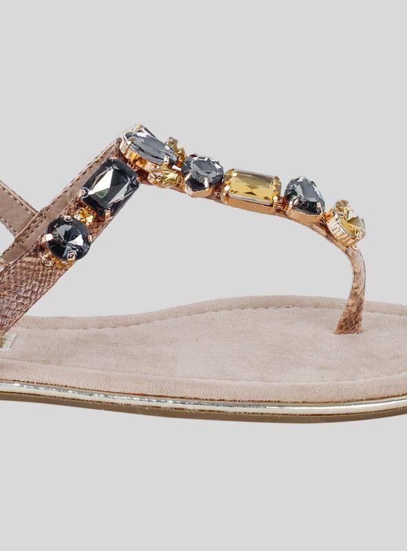 Sandalia Xti Reptil Taupe-3