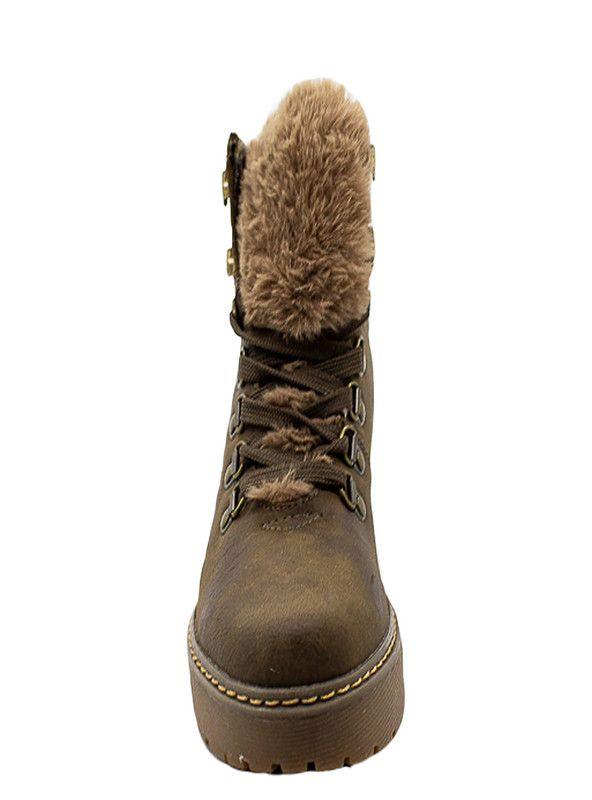 Botin MUJER NEW WALK  14570-805-KA  | Caqui |-2