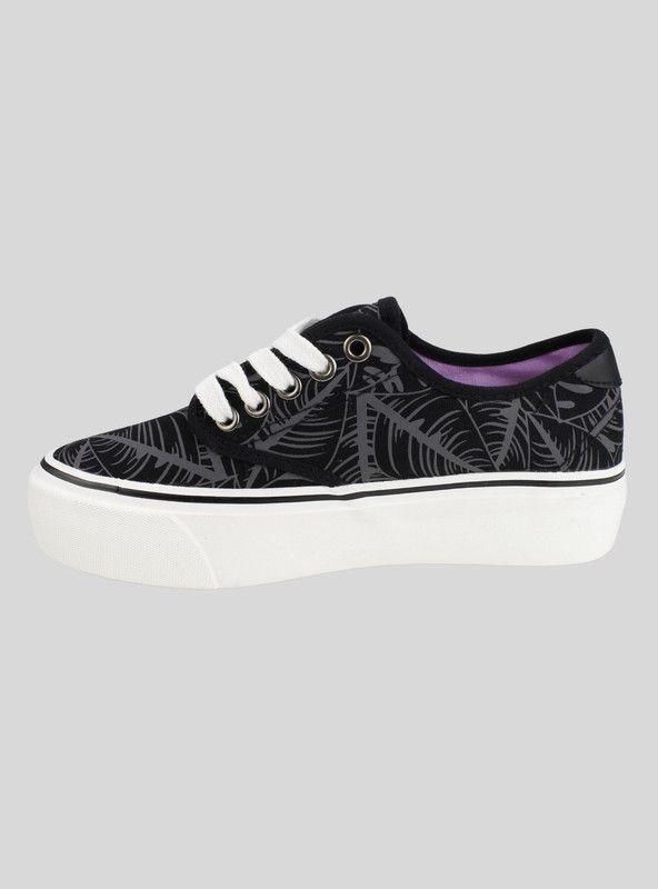 Zapatilla New Walk Lona Oahu Negra-2