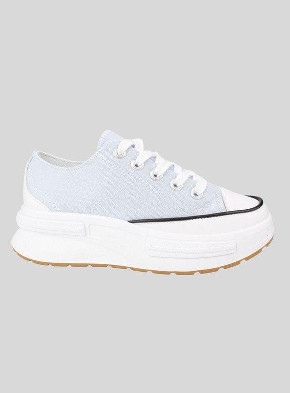 Zapatilla Agua de Coco Lona Alba Celeste-0