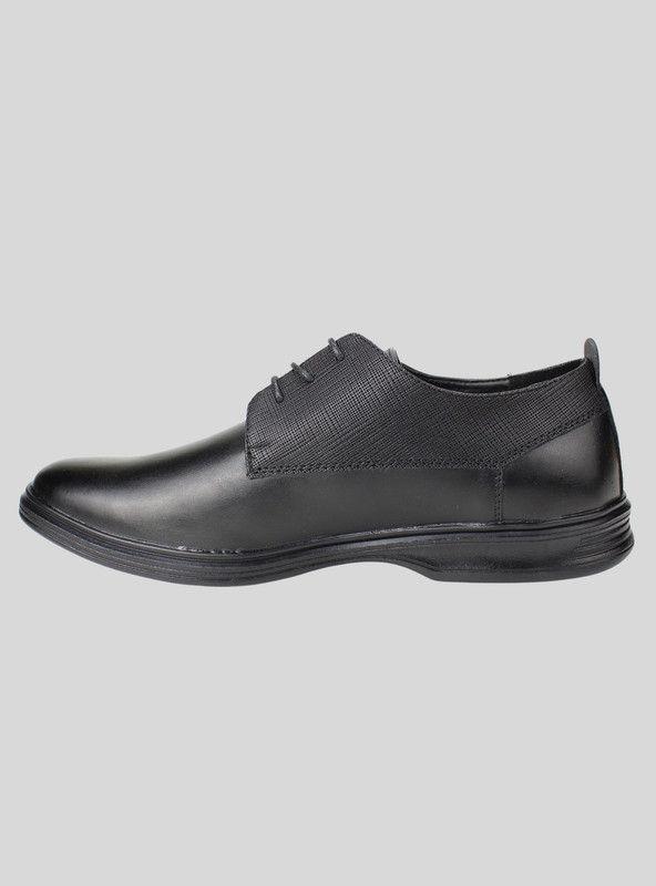Zapato New Walk Formal Negro-2