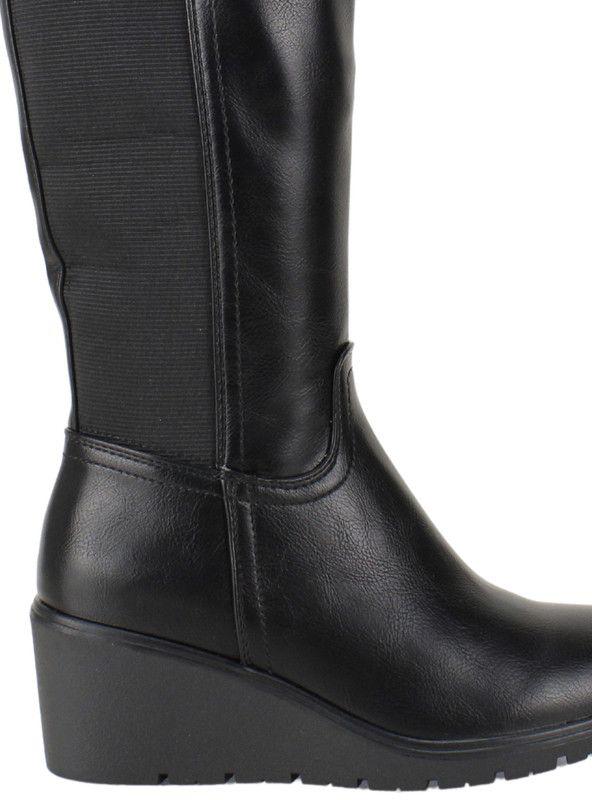 Bota New Walk Elastizada Negro-3