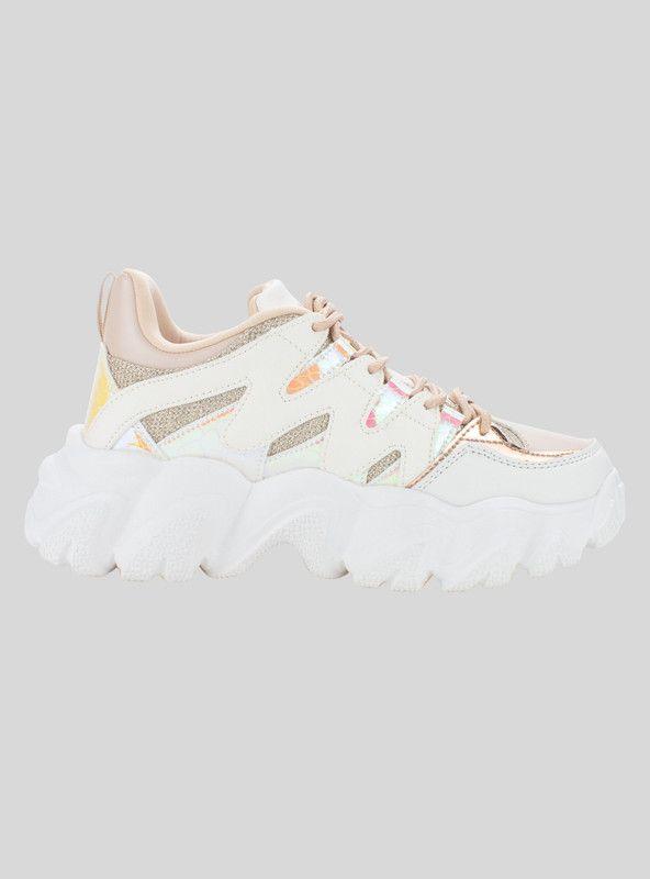 Zapatilla New Walk Chunky Rosada-0