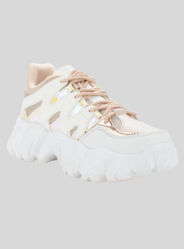 Zapatilla New Walk Chunky Rosada-1