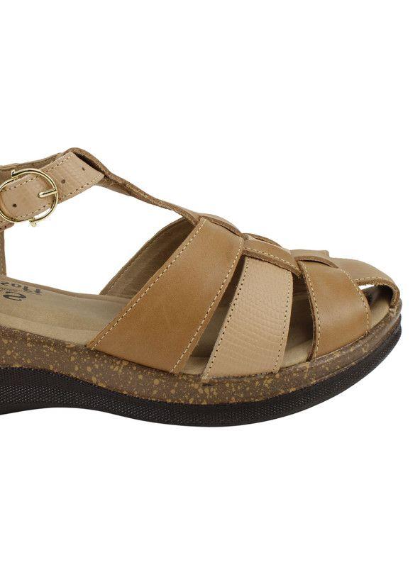 Sandalia Exs Franciscana Cuero Café-3
