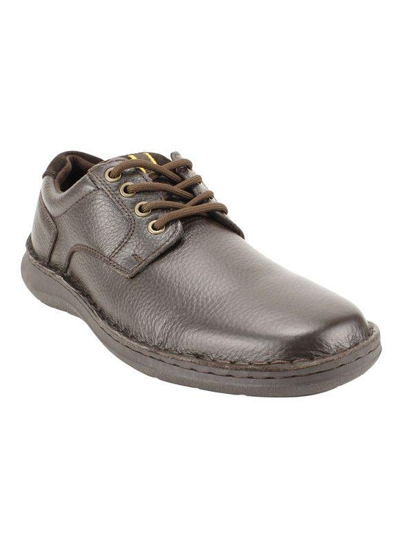 Zapato Nat Geo Cuero Texturas Café-1