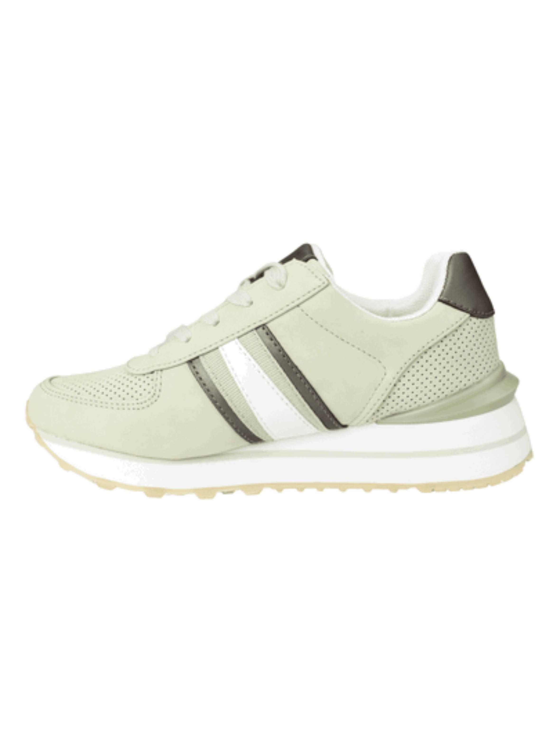 Zapatilla New Walk Silver Verde-3
