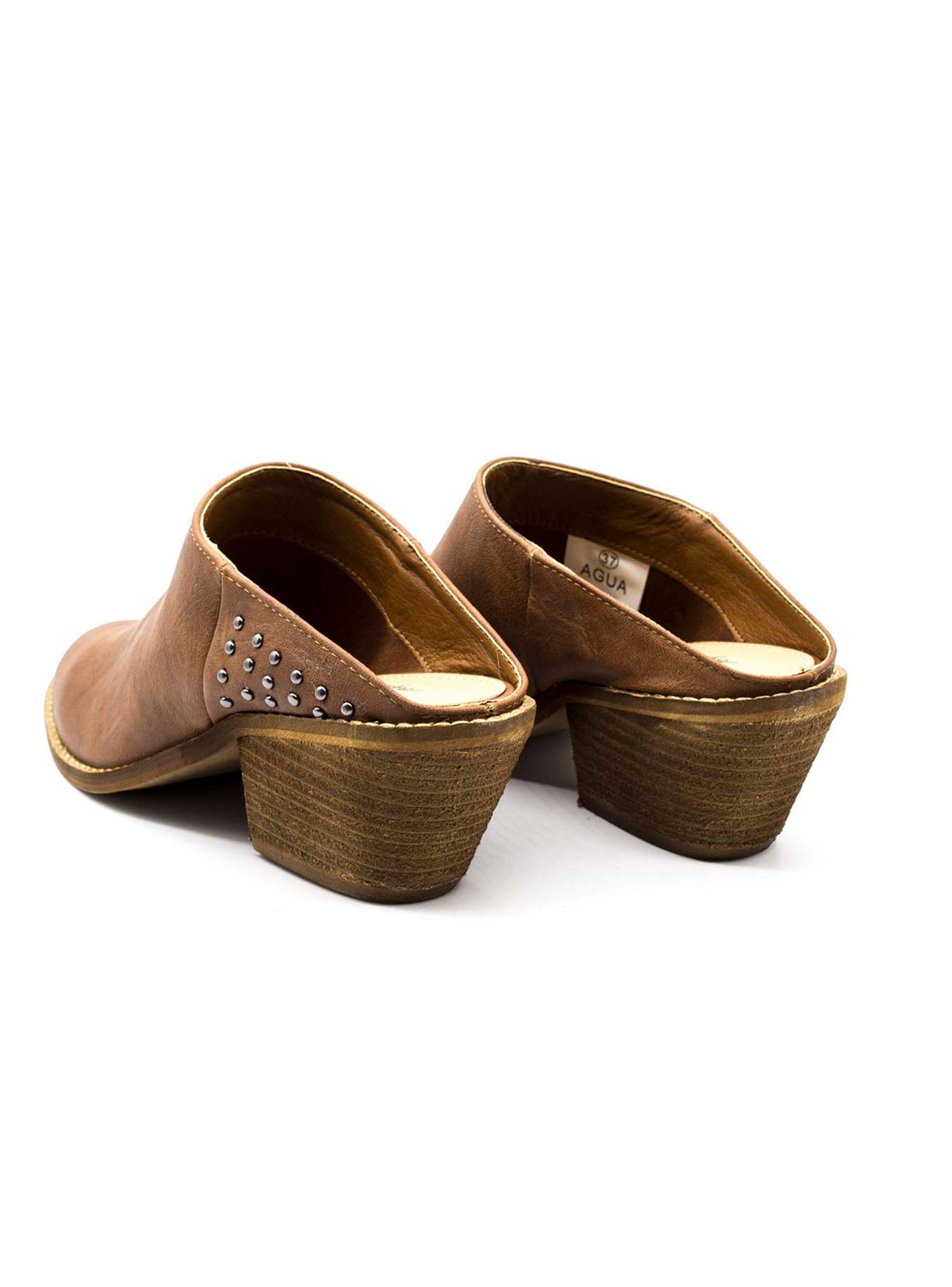 Puntilla Agua de Coco Marrón-2