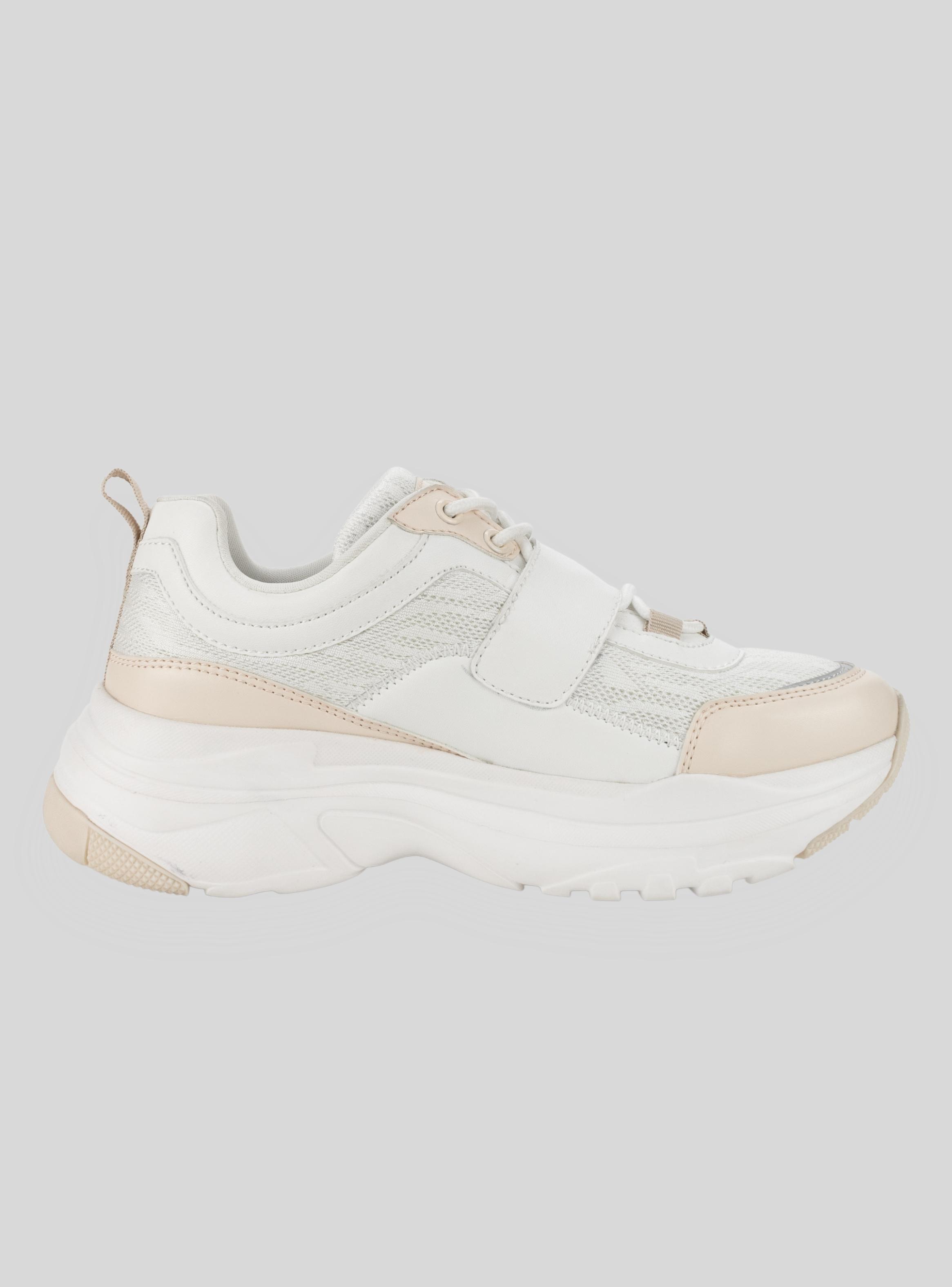 Zapatilla Agua de Coco Velcro Blanca-0