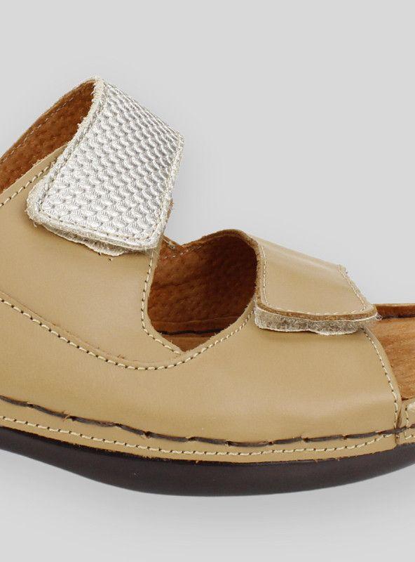 Sandalia Exs Confort Cuero Beige-3