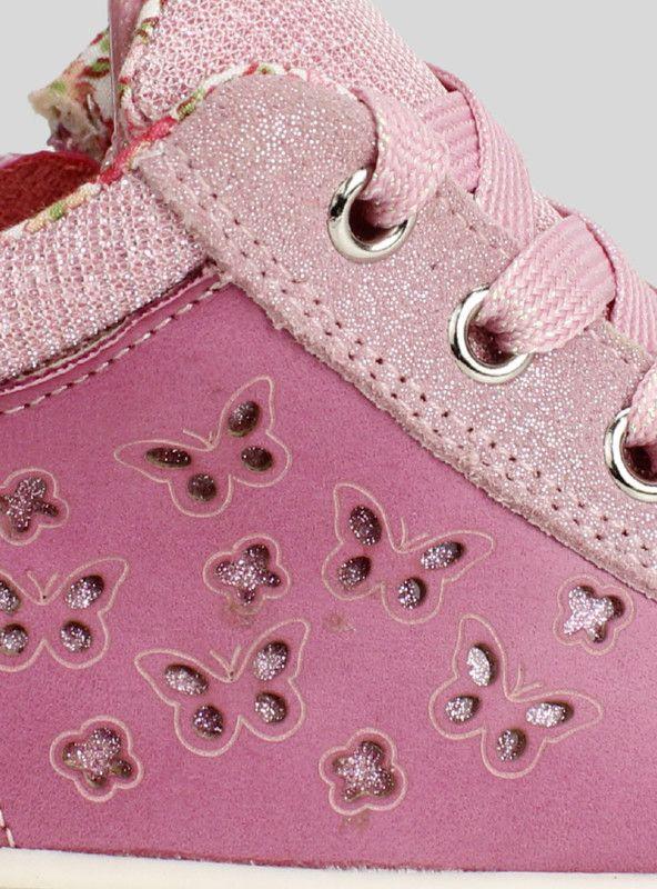 Zapatilla Nat Geo Kids Mariposas Rosa-3