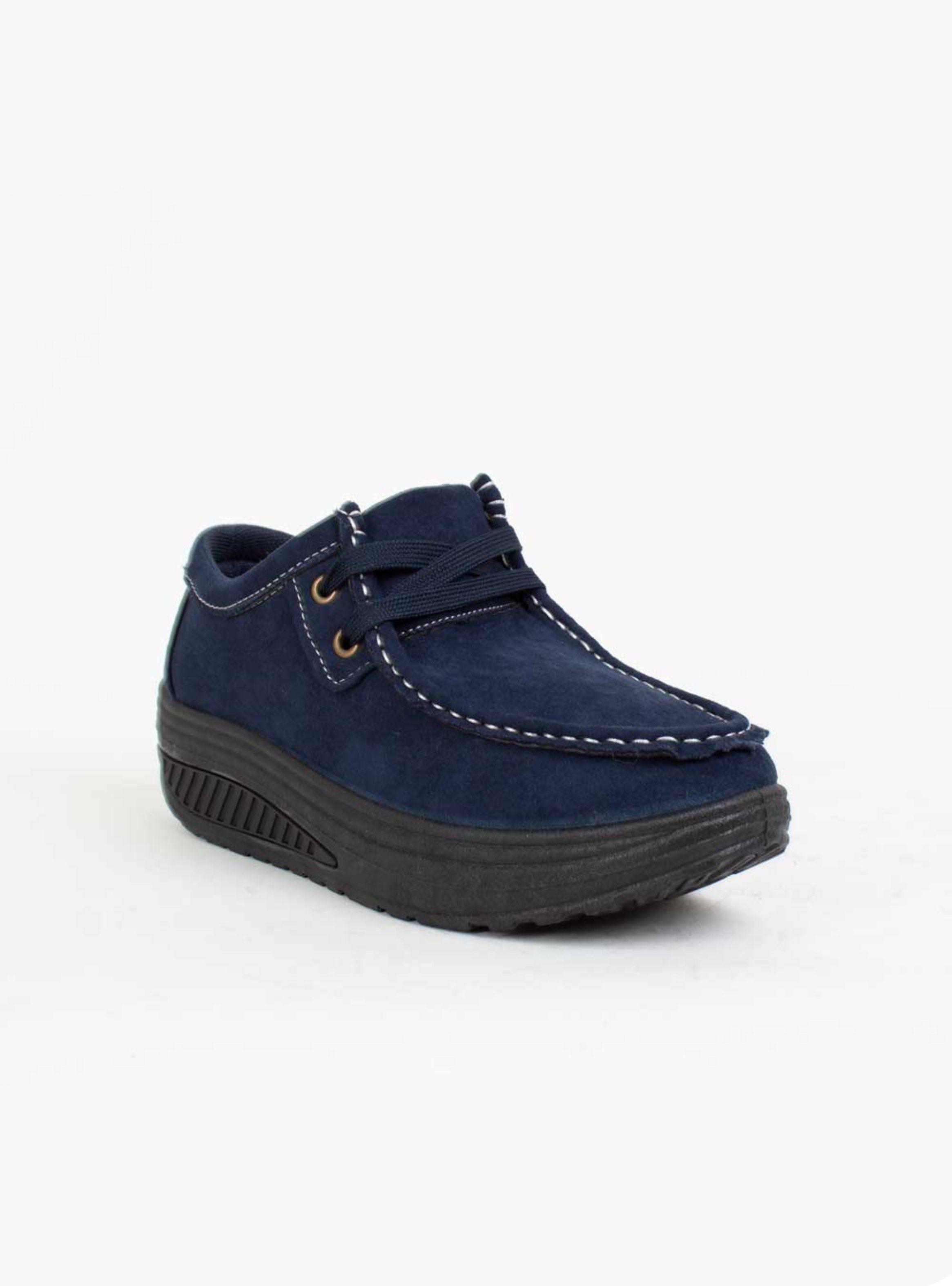 Zapato New Walk Lleuque Azul Marino-1