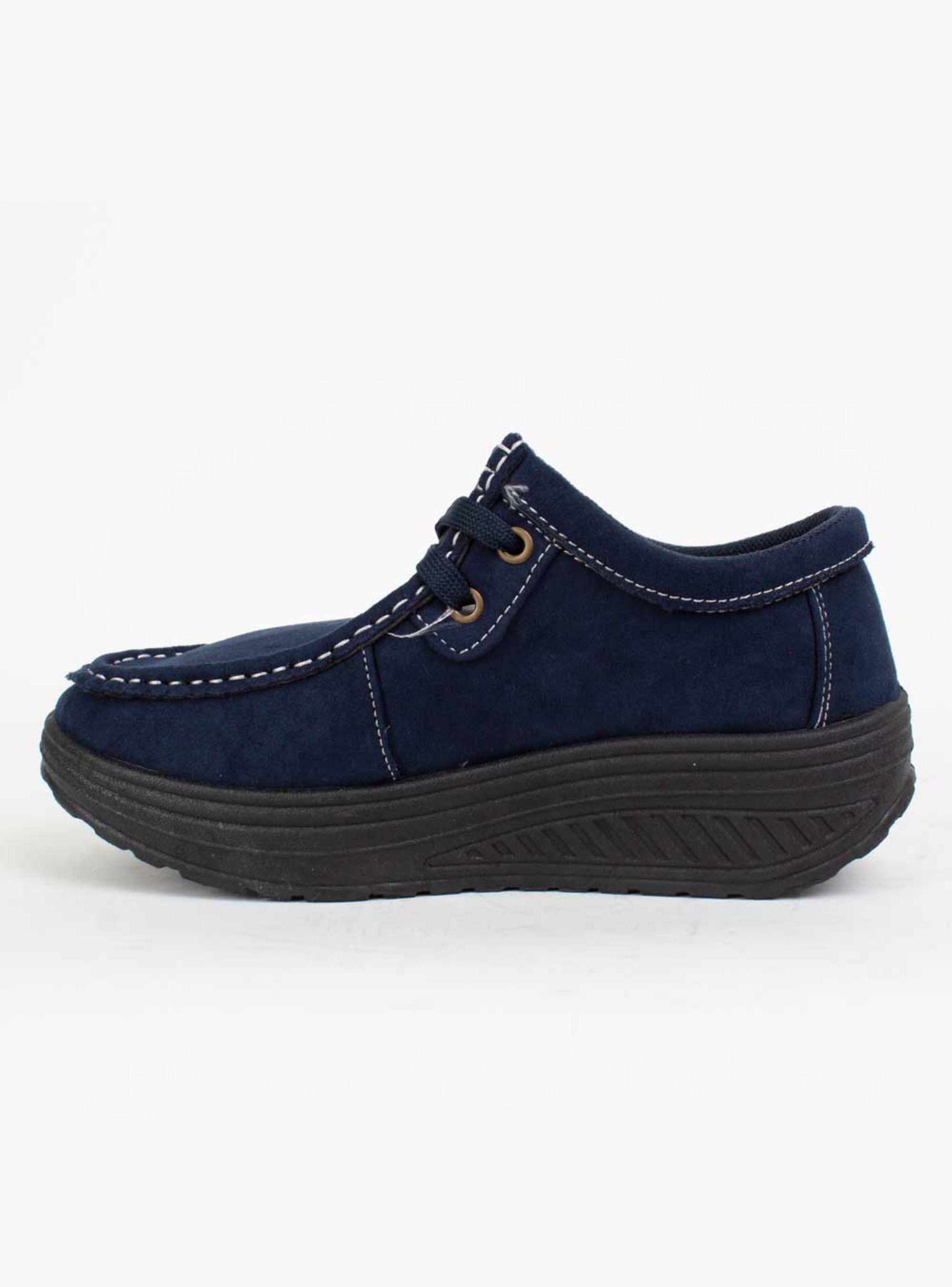 Zapato New Walk Lleuque Azul Marino-2