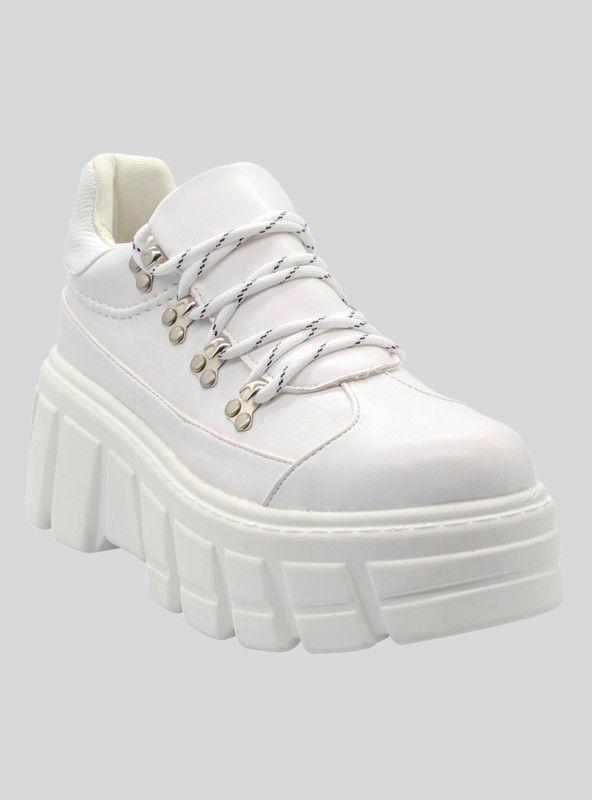 Zapatilla New Walk Plataforma Blanca-1