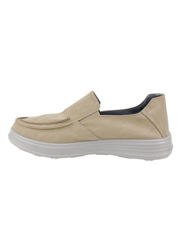 Zapatilla New Walk Slip On Confort Beige-3