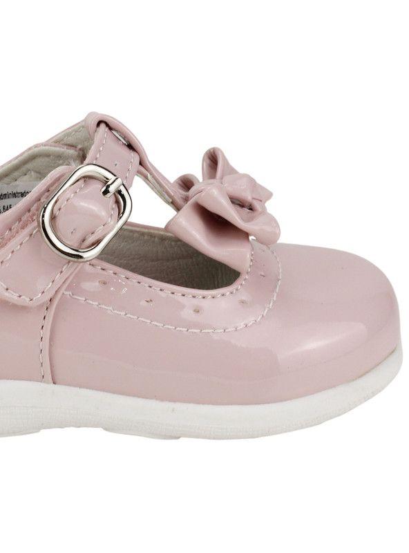 Zapato Nat Geo Kids Charol Rosa-3