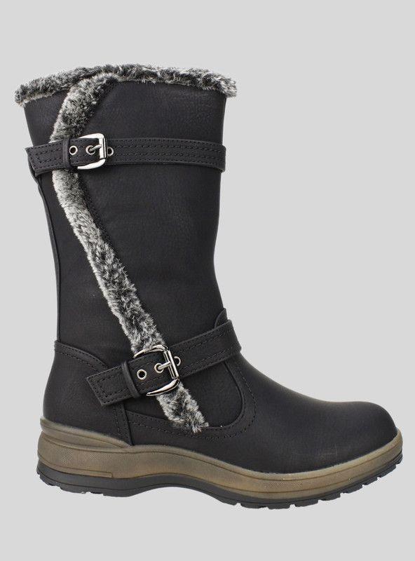 Bota New Walk Pelos Negro-0