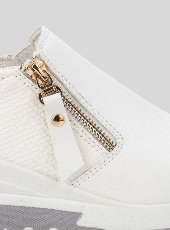 Zapatilla New Walk Reptil Blanca-3