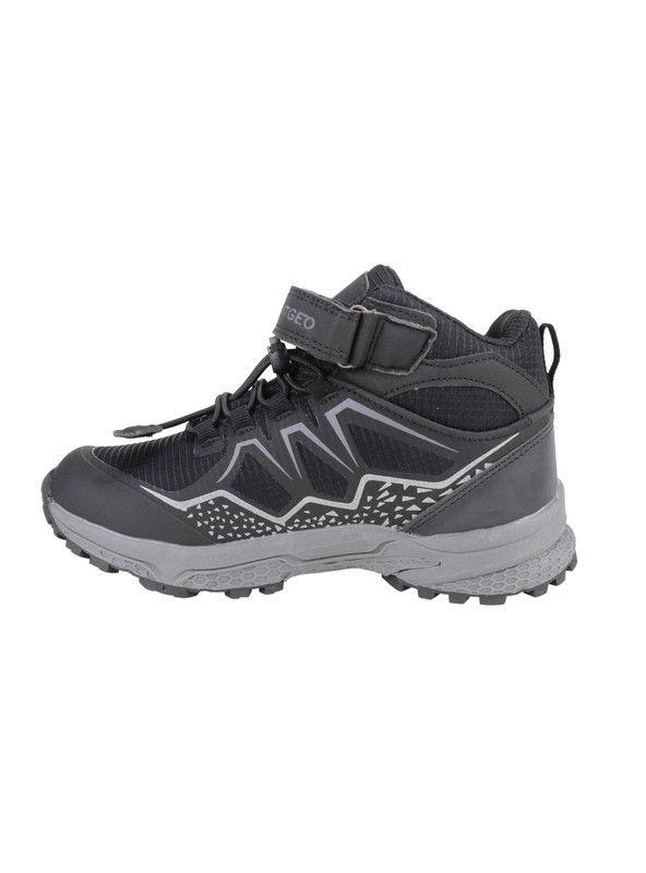 Botín Waterproof Velcro Negro-2